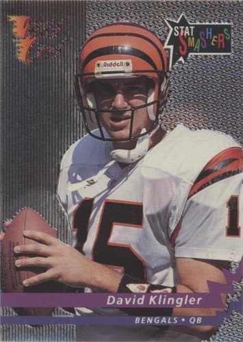 1992 Wild Card David Klingler #SS-34