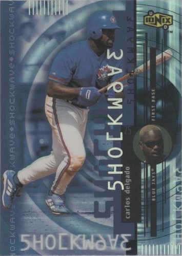 2000 Upper Deck Ionix - Carlos Delgado #S15