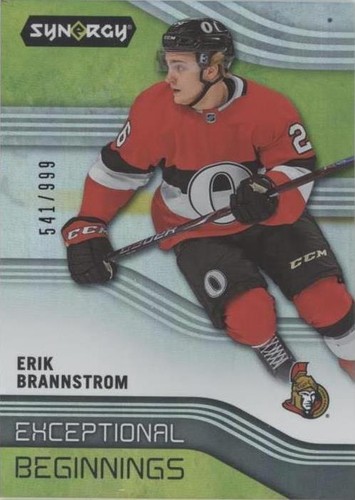 2019-20 Upper Deck Synergy - Erik Brannstrom #EB-5
