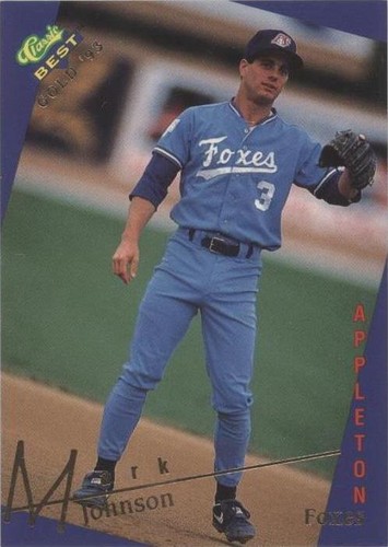 1993 Classic Best Gold Minor League - Mark Johnson #104