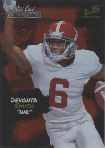 2021 Wild Card Alumination DeVonta Smith #LS 16