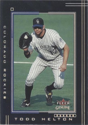 2002 Fleer Genuine - Todd Helton #5