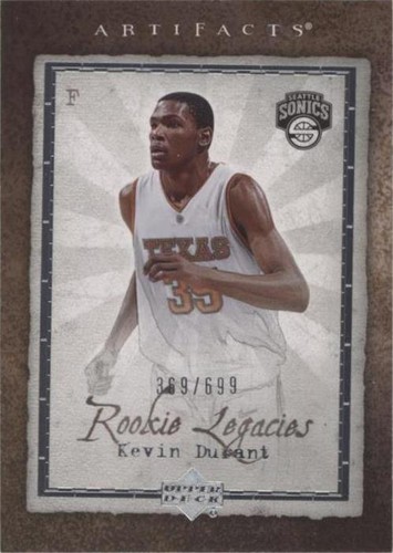 2007-08 Upper Deck Artifacts - Kevin Durant #102