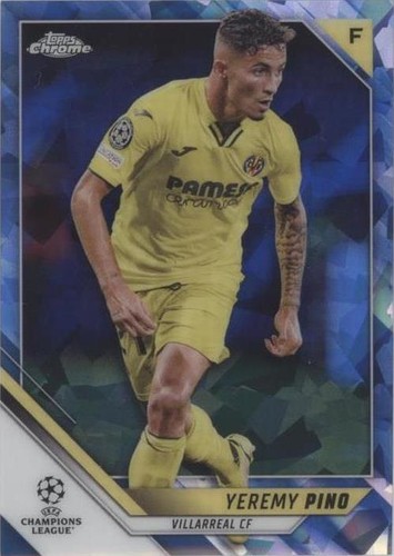 2021-22 Topps Chrome UCL Sapphire Edition Yeremy Pino #106