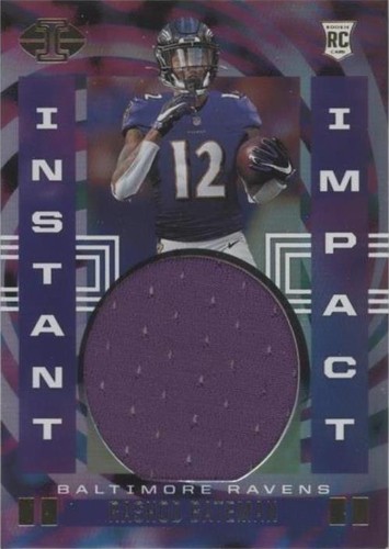 2021 Panini Illusions Rashod Bateman #II-RB