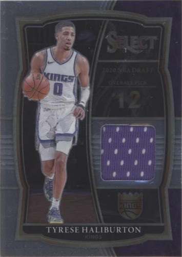 2020-21 Panini Select Basketball Tyrese Haliburton Rookie
