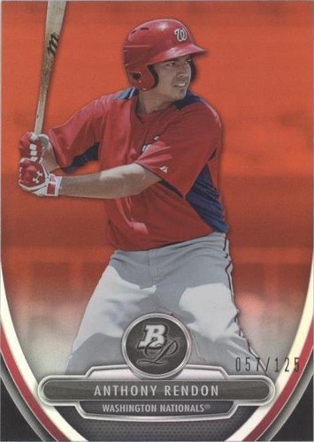2013 Bowman Platinum - Anthony Rendon #NC25