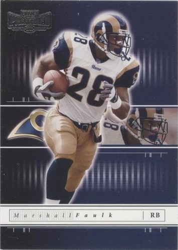 2001 Playoff Preferred Marshall Faulk #90