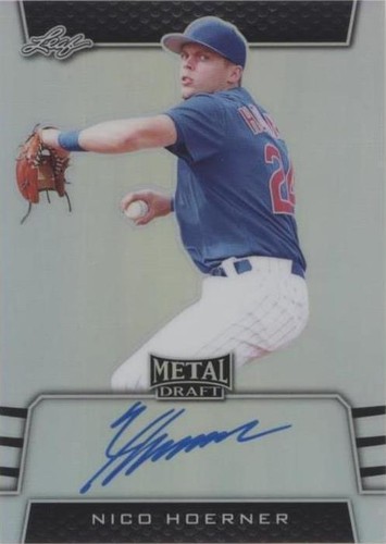 2019 Leaf Metal Draft - Nico Hoerner #BA-NH1