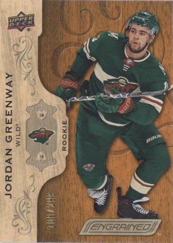 2018-19 Upper Deck Engrained - Jordan Greenway #76