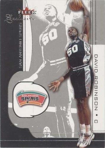 2001-02 Fleer Exclusive - David Robinson #53