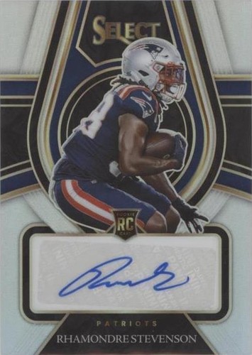 2021 Panini Select Rhamondre Stevenson #RS-RST