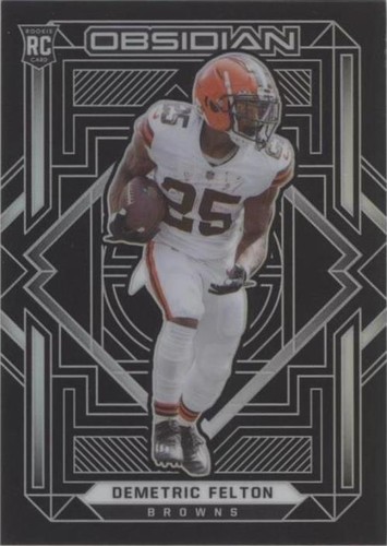 2021 Panini Obsidian Demetric Felton #156