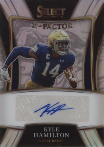 2022 Panini Select Draft Picks Kyle Hamilton #X-KHA