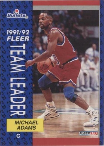 1991-92 Fleer - Michael Adams #398
