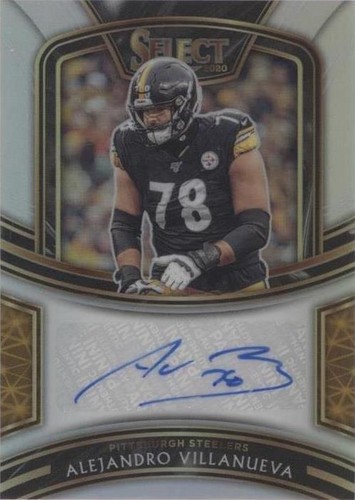 2020 Panini Select Alejandro Villanueva #SI-AVI