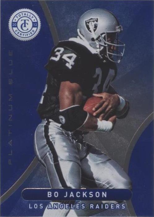 Bo Jackson Los Angeles Raiders Football Sports Trading Cards Bo Jackson Los Angeles Raiders Football Sports Trading Cards