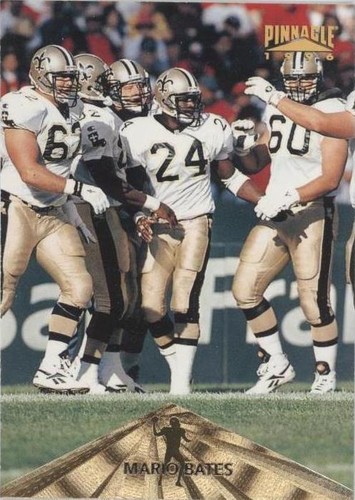 1996 Pinnacle Mario Bates #18