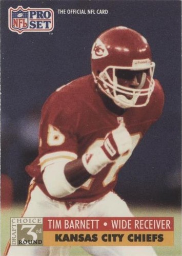 1991 Pro Set Tim Barnett #806