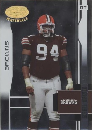 2003 Leaf Certified Materials Gerard Warren #30