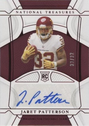 2021 Panini National Treasures Jaret Patterson #138
