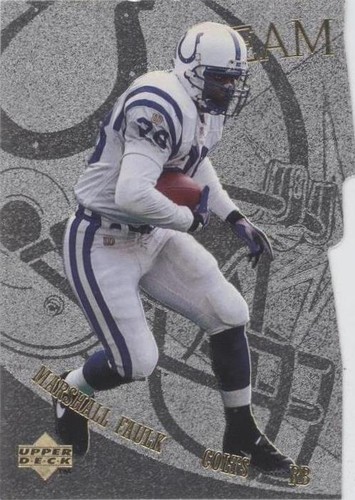 1997 Upper Deck Marshall Faulk #TM25