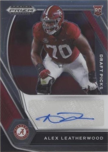 2021 Panini Prizm Draft Picks Alex Leatherwood #DPA-ALE