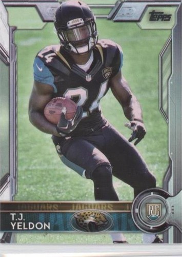 2015 Topps T. J. Yeldon #430