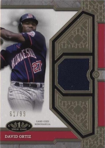 2024 Topps Tier One - David Ortiz #T1R-DO