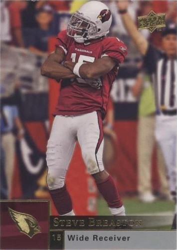 2009 Upper Deck Steve Breaston #5