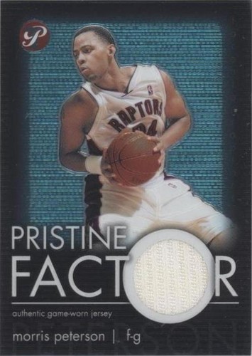 2003-04 Topps Pristine - Morris Peterson #PF-MP