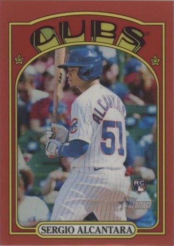 2021 Topps Heritage High Number - Sergio Alcantara #721
