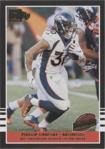 2019 Panini Donruss Phillip Lindsay #H-17