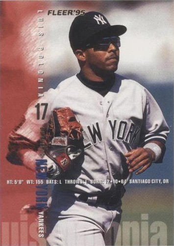 1995 Fleer - Luis Polonia #80