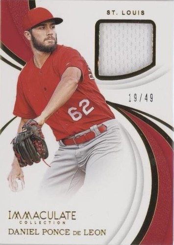 2019 Panini Immaculate Collection - Daniel Poncedeleon #IS-DPL