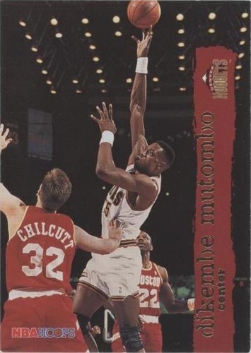 1995-96 NBA Hoops - Dikembe Mutombo #40