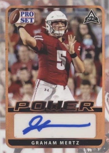 2021 Leaf Pro Set Power Graham Mertz #BA-GM1
