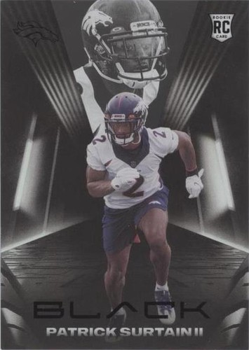 2021 Panini Black Patrick Surtain II #145