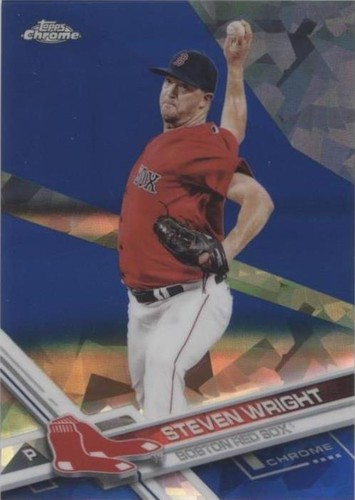 2017 Topps Chrome Sapphire Edition - Steven Wright #622