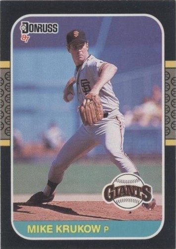 1987 Donruss - Mike Krukow #609