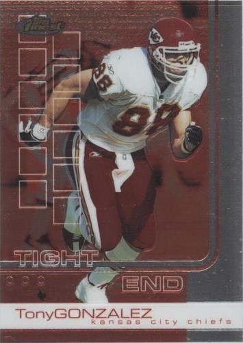 2002 Topps Finest Tony Gonzalez #11