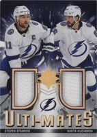 2021-22 Upper Deck Ultimate Collection - Nikita Kucherov Steven Stamkos #UTM-SK