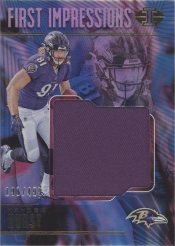 2018 Panini Illusions Hayden Hurst #FI-HH
