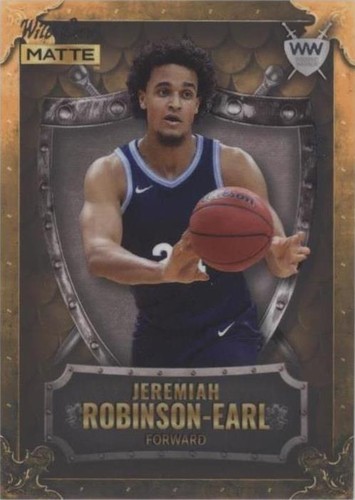 2022-23 Wild Card Matte Draft - Jeremiah Robinson-Earl #WW-20