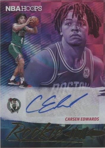 2019-20 Panini NBA Hoops - Carsen Edwards #RI-CEW