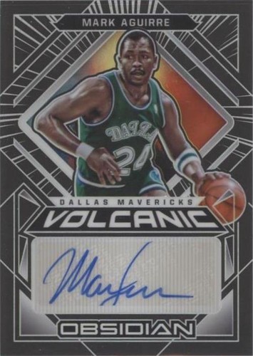 2020-21 Panini Obsidian - Mark Aguirre #VOL-MAG