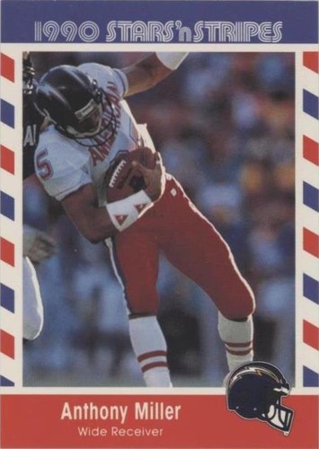 1990 Fleer Stars 'n Stripes Anthony Miller #35
