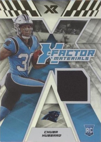 2021 Panini XR Chuba Hubbard #XFM-CHU