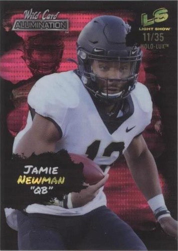 2021 Wild Card Alumination Jamie Newman #LS 48