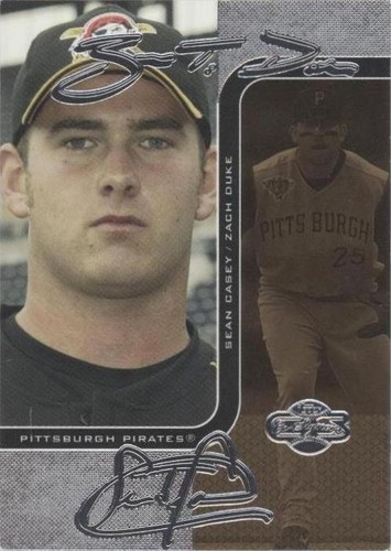 2006 Topps Co-Signers - Sean Casey Zach Duke #77-C